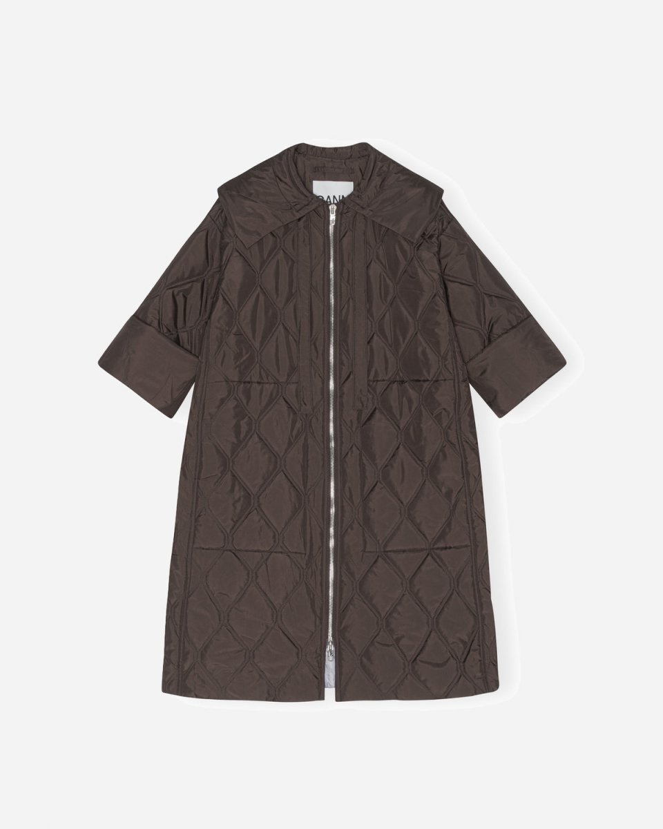 Ripstop Quilt Coat - Mole - Munk Store