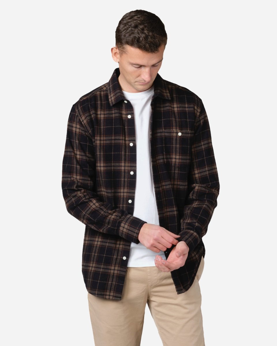 Rocco Shirt - Brown - Munk Store