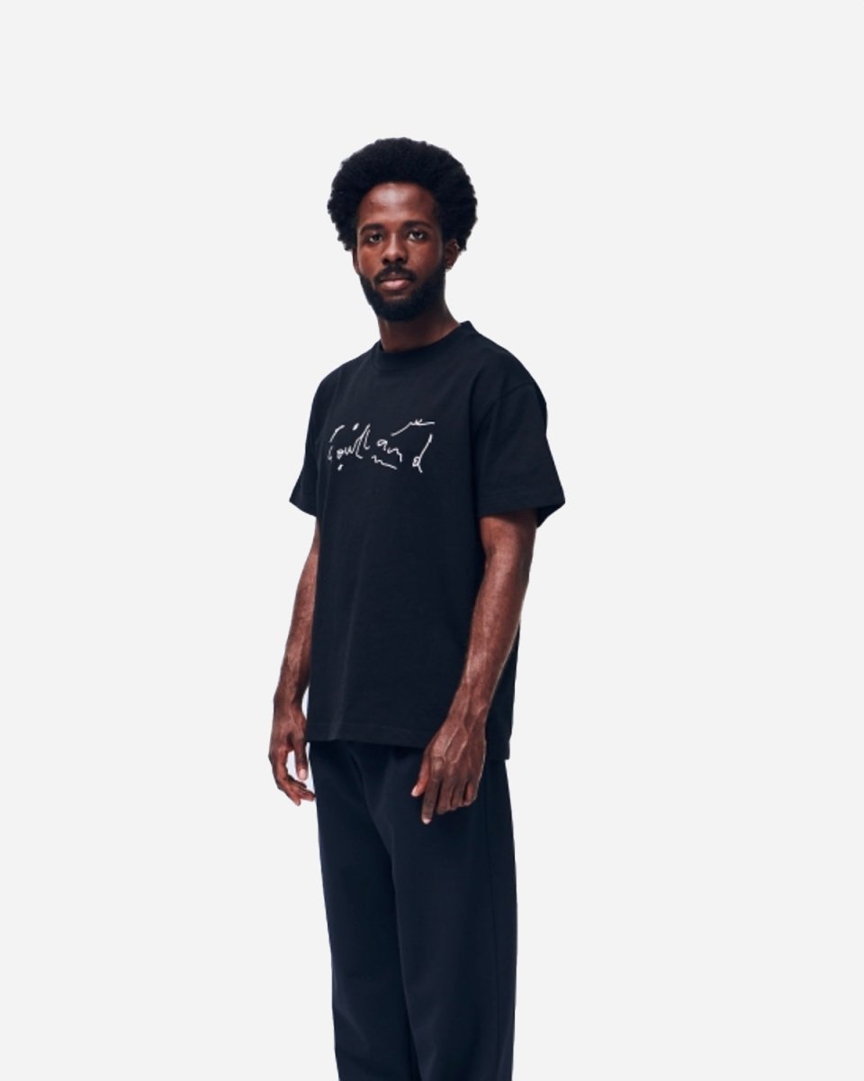 Scribble Logo T-shirt - Black - Munk Store