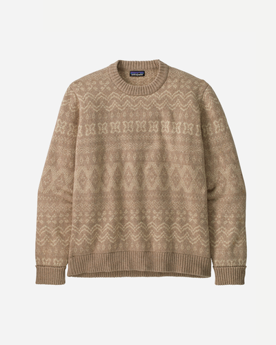 M's Recycled Wool-Blend Sweater - Helmsman / Seabird Grey