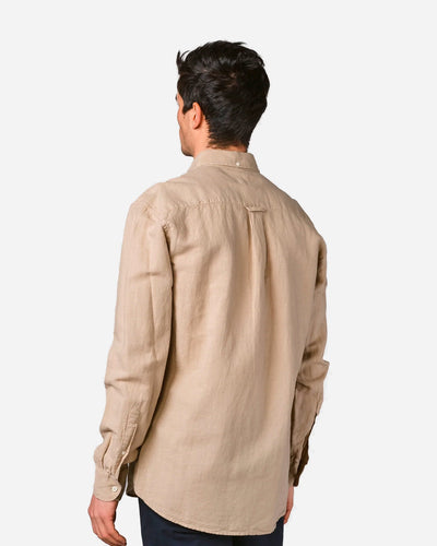 Benjamin Linen Shirt - Sand