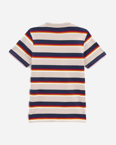 Signal Stripe Tee - Oatmel - Munk Store