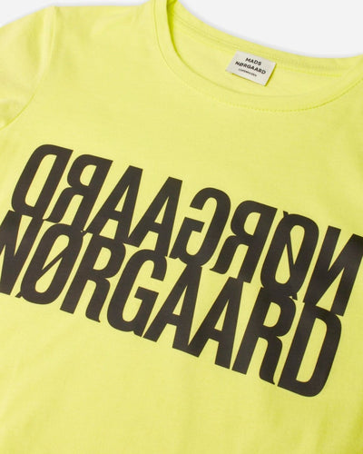 Single Organic Tuvina Tee - Sunny Lime - Munk Store