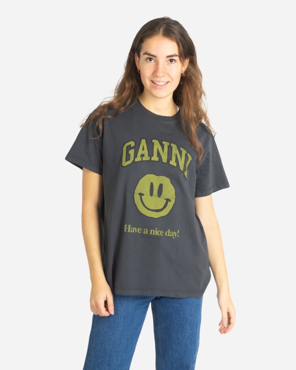 Smiley T-shirt - Phantom - Munk Store