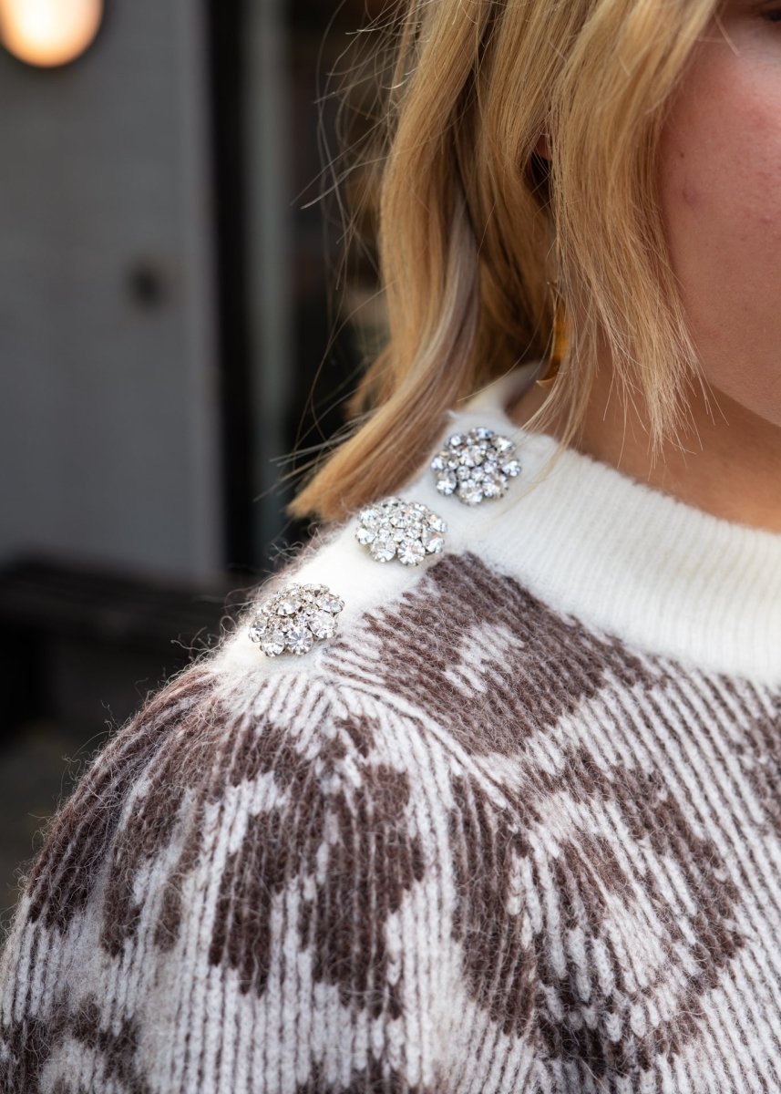 Soft Wool Knit Pullover - Egret - Munk Store