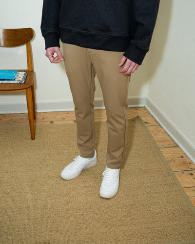 Steffen Twill Pant - Khaki - Munk Store