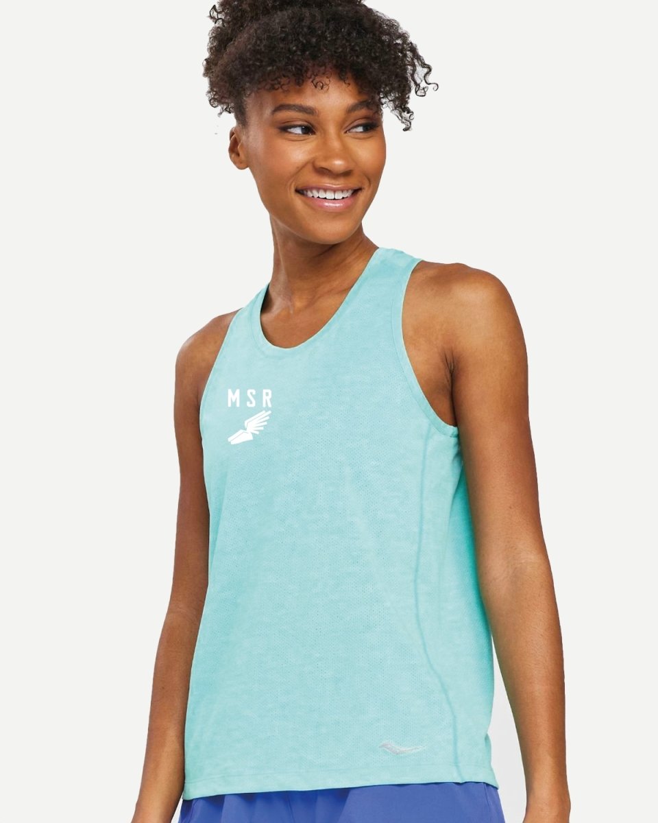 Stopwatch Singlet Women - Cool Mint Heat - Munk Store