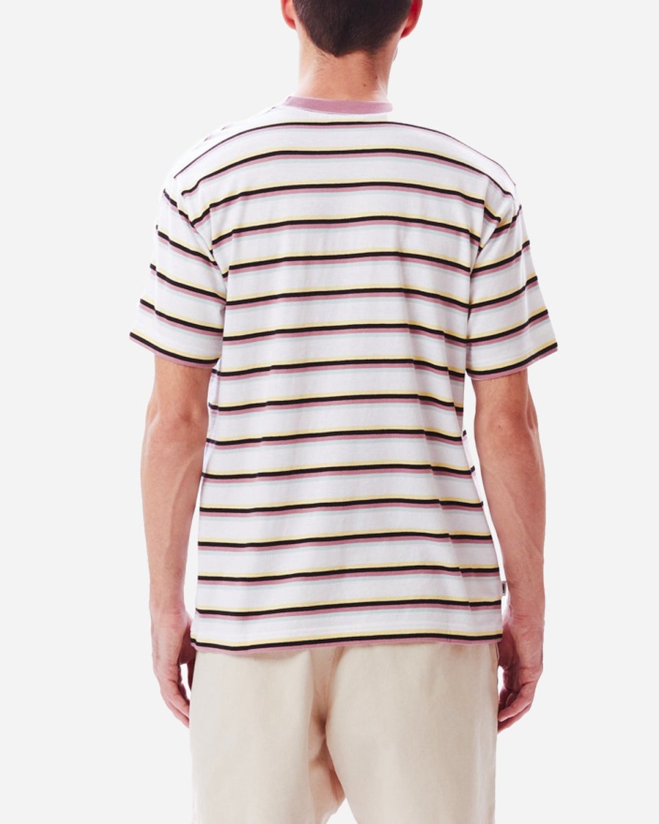 Streak Stripe Tee - White Multi - Munk Store