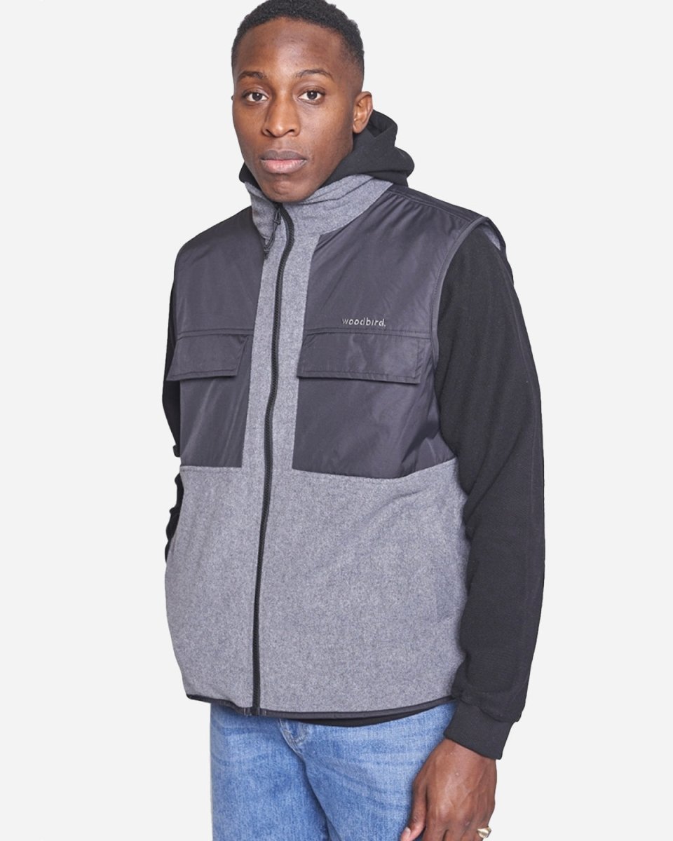 Strukt Fleece Vest - Dark Grey - Munk Store