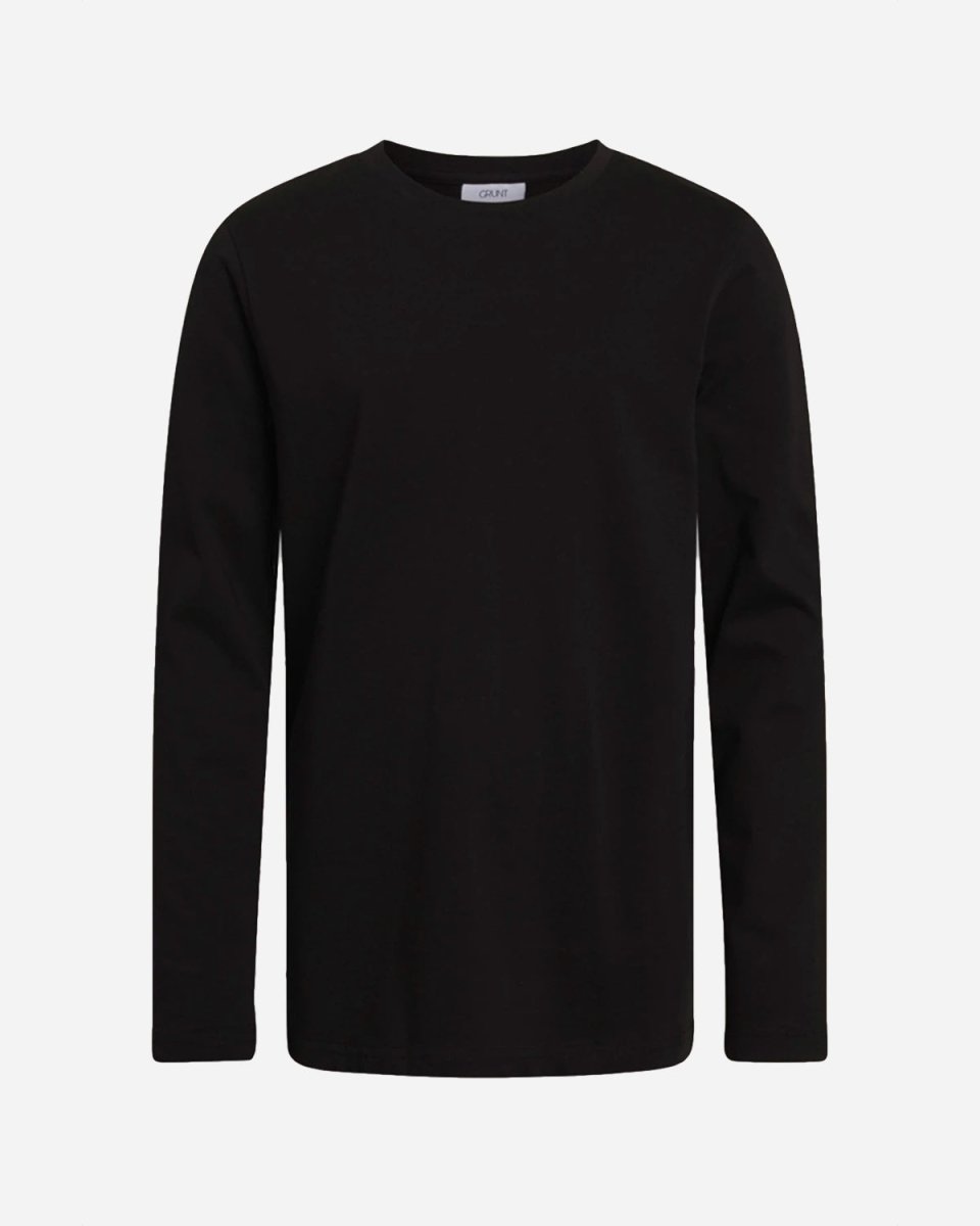 Super L/S Tee - Black - Munk Store