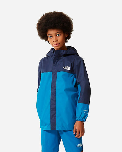 Teen Antora Rain Jacket - Banff Blue - Munk Store