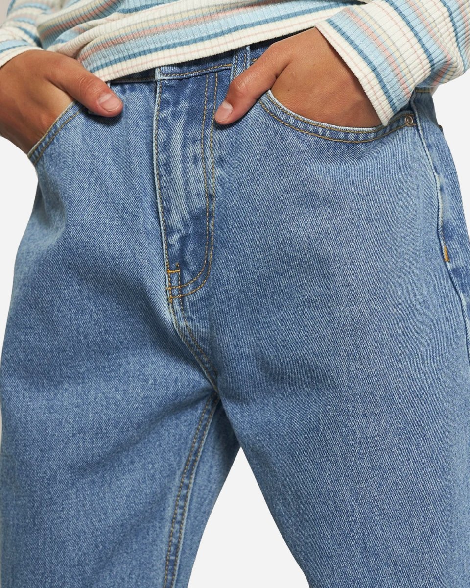 Teen Mom Jeans - Authentic Blue - Munk Store