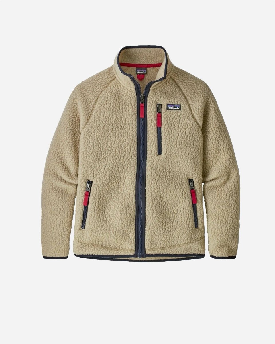 Teens Retro Pile Jacket - El Cap Khaki - Munk Store