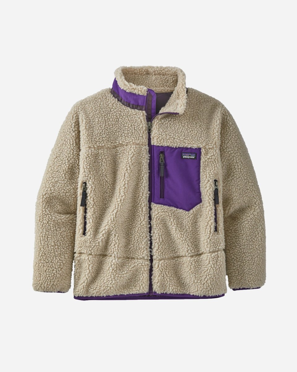 Teens Retro-X Jacket - Neutral/Purple - Munk Store