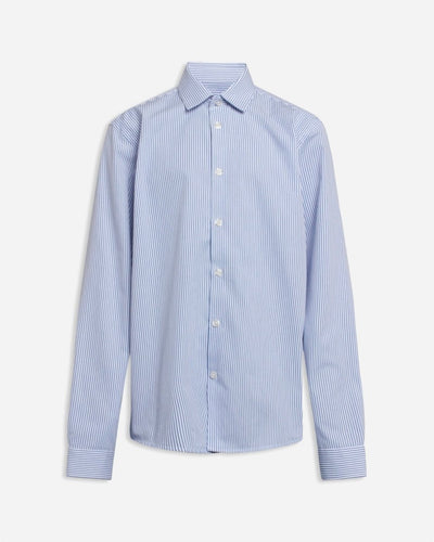 Tex Stripe Shirt - Blue - Munk Store