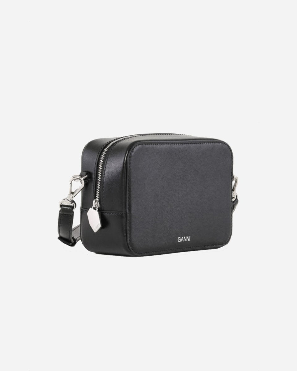 Textured Leather Bag - Black - Munk Store