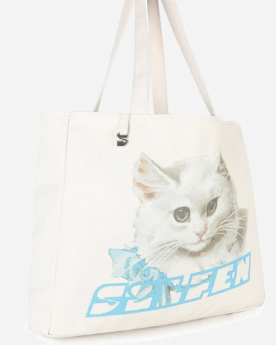 Tote Saga - Natural Cat - Munk Store