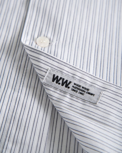 Tyson stripe shirt - White Stripes - Munk Store