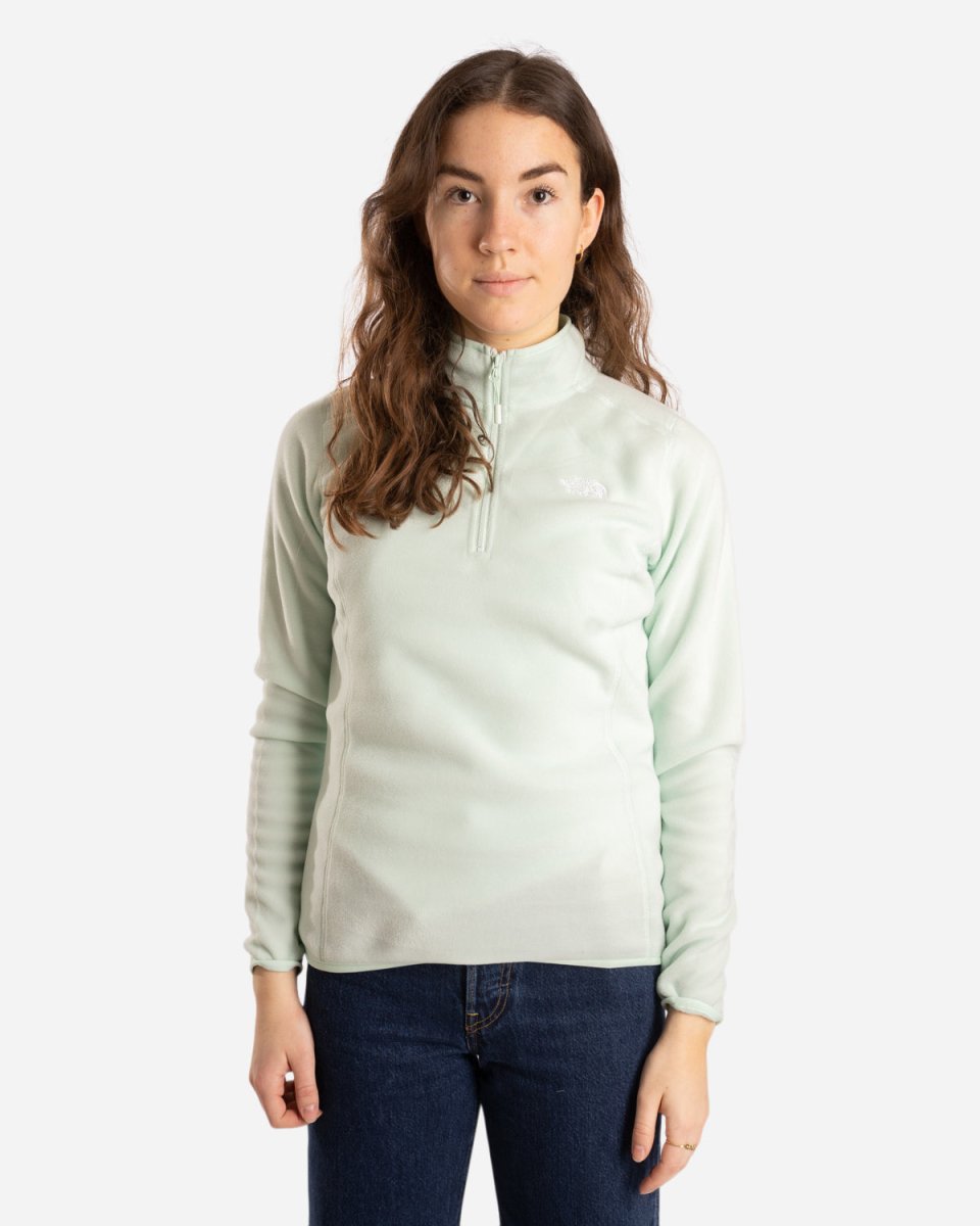 W 100 Glacier 1/4 Zip - Misty Jade - Munk Store