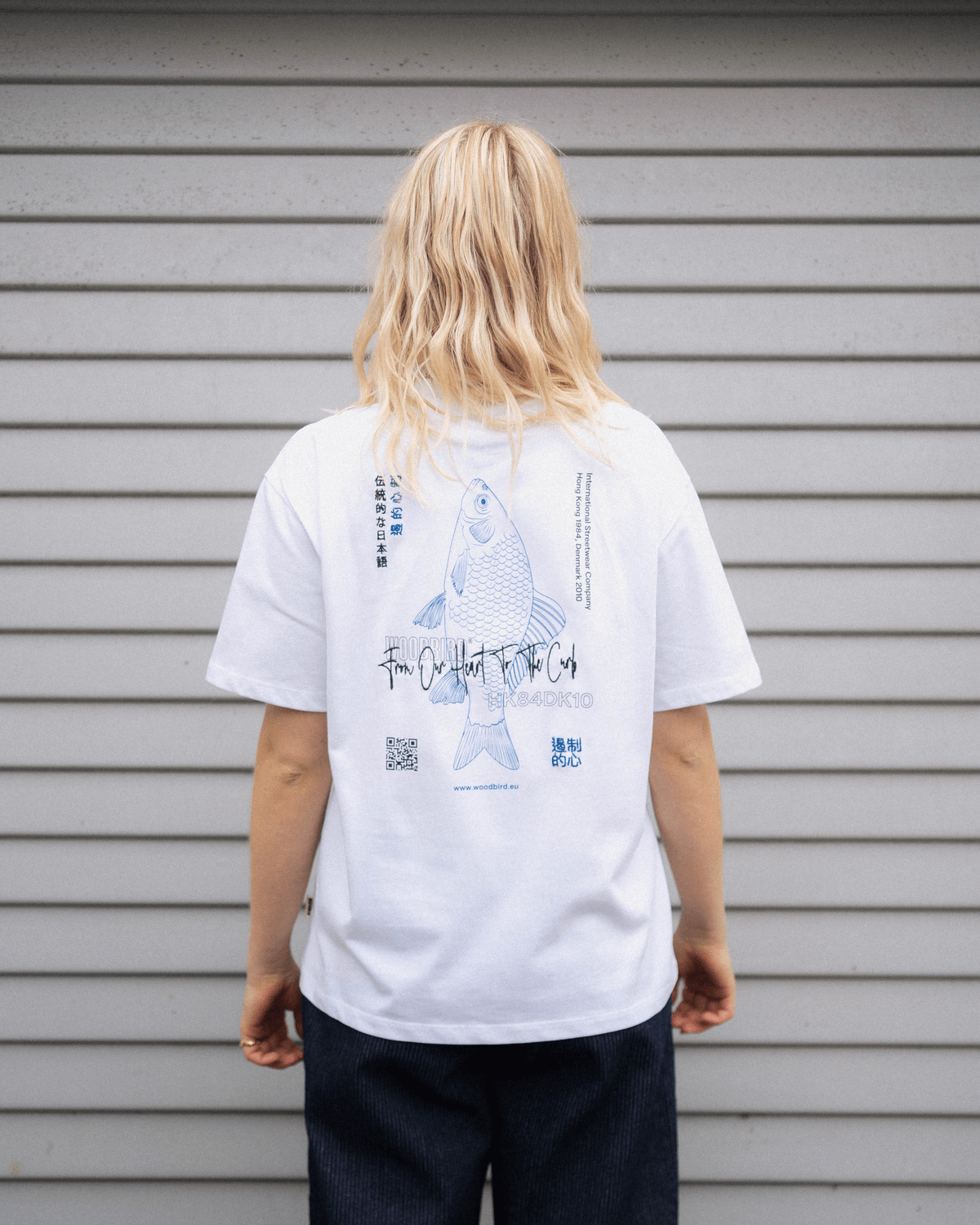 Balo Fish Tee - White