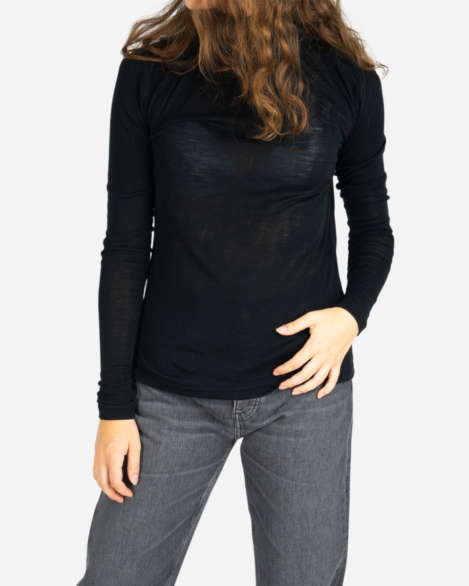 Wilma Rollneck - Black - Munk Store