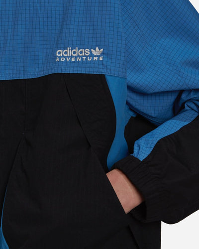 Windbreaker - Black/Blue - Munk Store
