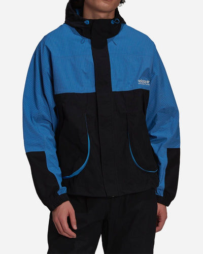 Windbreaker - Black/Blue - Munk Store
