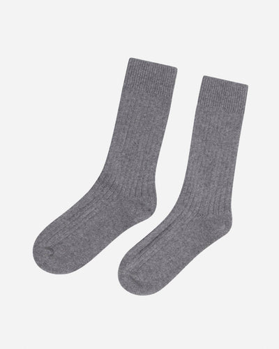 Wool Sock - Grey melange - Munk Store