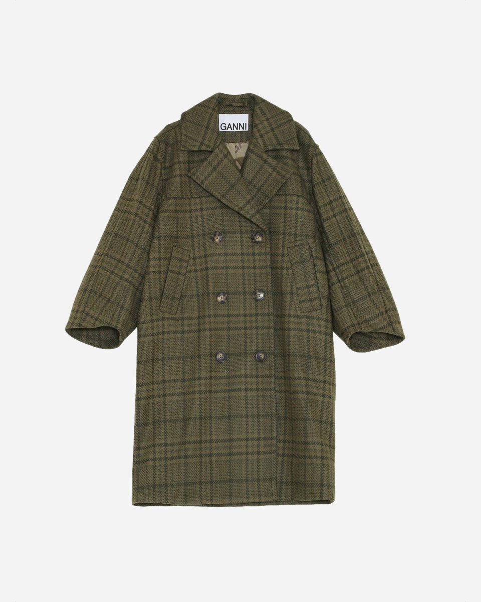 Wool Twill Coat - Kalamata - Munk Store