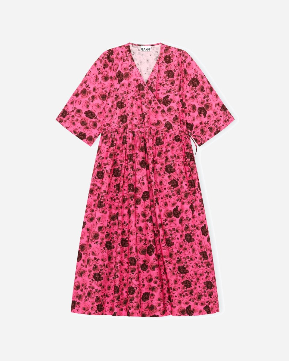 Wrap Dress - Shocking Pink - Munk Store