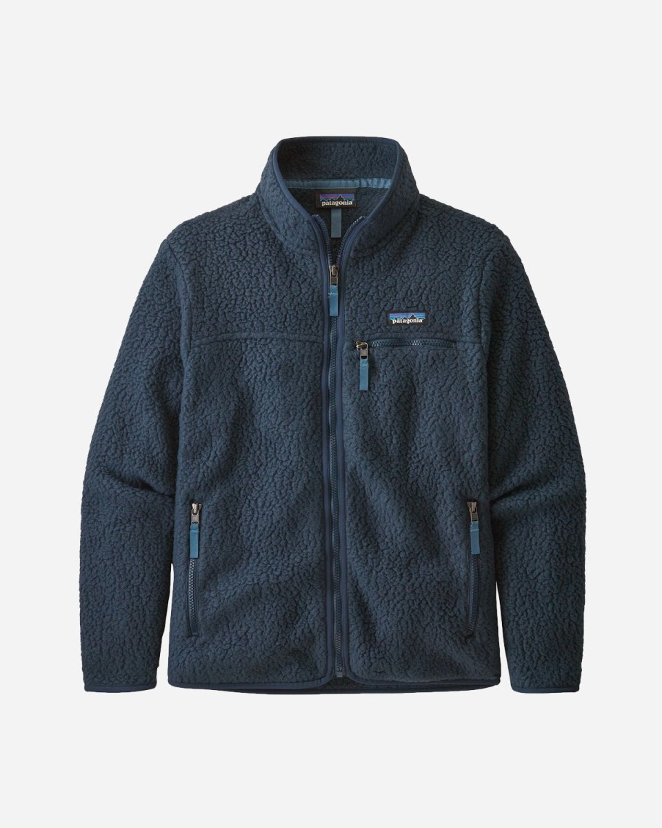W's Retro Pile Jacket - New Navy - Munk Store