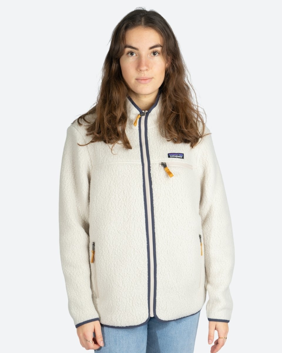 W's Retro Pile Jacket - Pelican - Munk Store