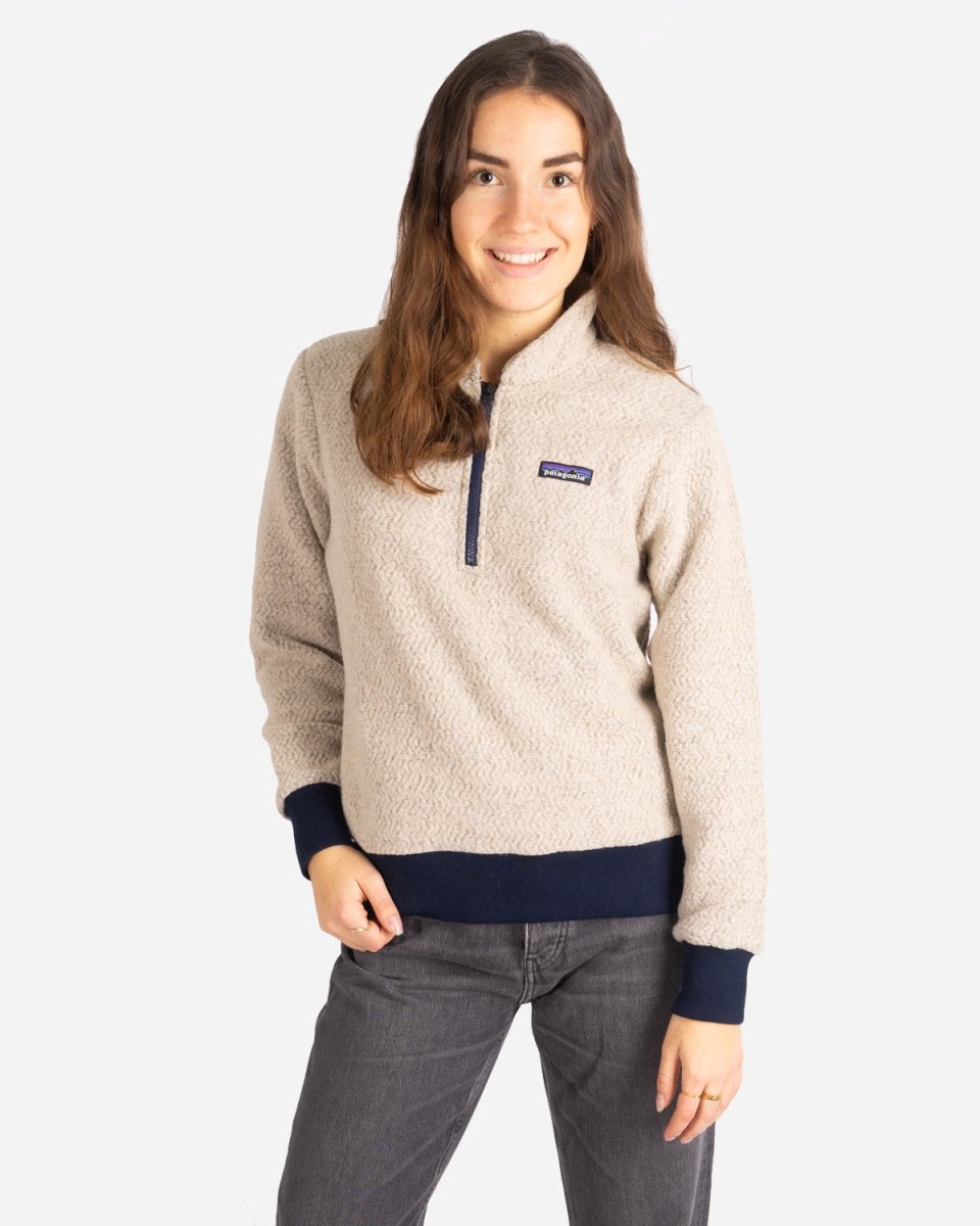 W's Woolyester Fleece - Oatmeal Heather - Munk Store