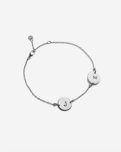 2 Lovetag bracelet - Sterling Sølv - Munk Store