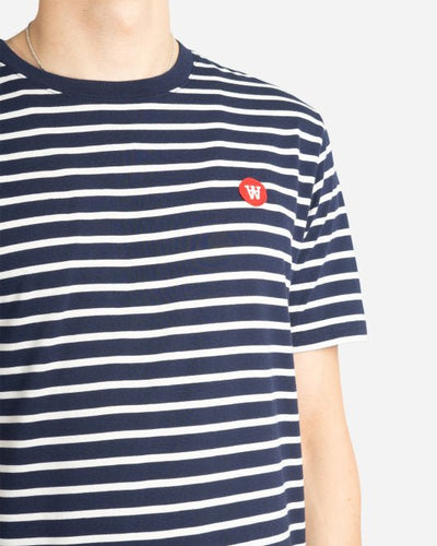 Ace T-shirt - Navy/Off/White - Munk Store