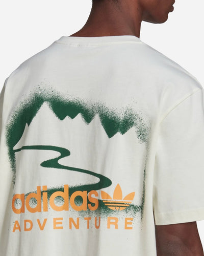 Adventure Mountain Spray Tee - White - Adidas - Munkstore.dk